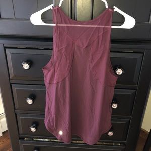 Lululemon sculpt II tank- size 6- COLOR EGGPLANT